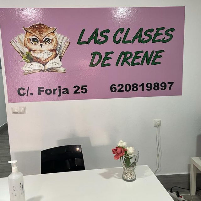 oficina de las clases de Irene 